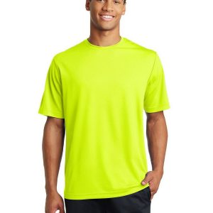 Sport-Tek ST340 Men's PosiCharge RacerMesh T-Shirt - Neon Yellow - 3XL