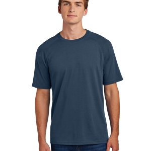 Sport-Tek ST6040 Men's Halftime Raglan Tee - True Navy - XS