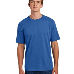Sport-Tek ST6040 Men's Halftime Raglan Tee - True Royal - XS