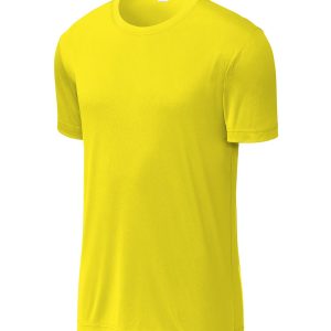 Sport-Tek ST720 Men's PosiCharge Re-Compete Tee - Neon Yellow - XS