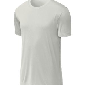 Sport-Tek ST720 Men's PosiCharge Re-Compete Tee - Silver - XS