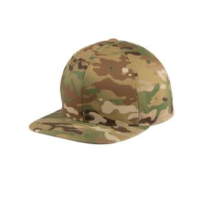 Sport-Tek STC19 Flat Bill Snapback Cap - Multicam - One Size