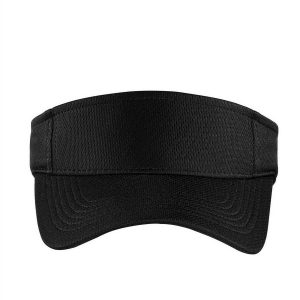 Sport-Tek STC27 PosiCharge RacerMesh Visor - Black - One Size