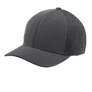 Sport-Tek STC40 Flexfit Air Mesh Back Cap - Graphite/ Graphite - S/M