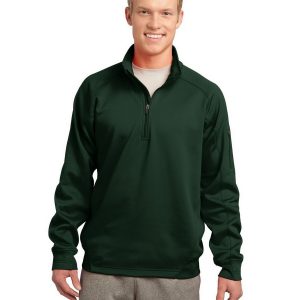 Sport-Tek TST247 Men's Tall Tech Fleece Pullover - Forest Green - LT