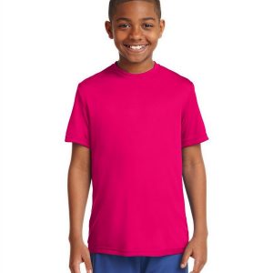 Sport-Tek YST350 Youth Competitor Tee - Pink Raspberry - XL
