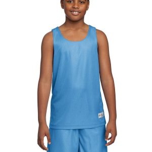Sport-Tek YT550 Youth PosiCharge Mesh Reversible Tank - Carolina Blue - L