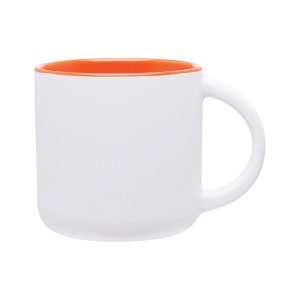 Stoneware 14 Oz Minolo Mug - Orange - One Size