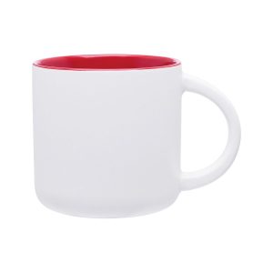Stoneware 14 Oz Minolo Mug - Red - One Size