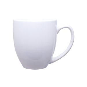 Stoneware Mug - 15 Oz Bistro - White - One Size