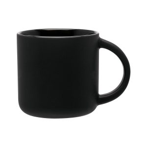 Stoneware Tow Tone Mug - 14 Oz Minolo - Black - One Size