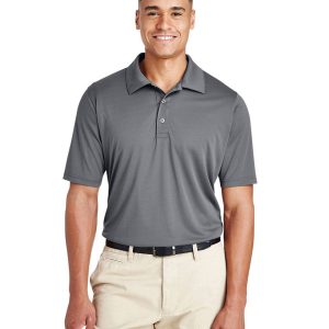 Team 365 TT51 Men's Zone Performance Polo Shirt - Sport Graphite - 5XL