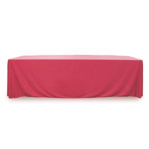 Throw Polyknit Table Cover - Bubblegum - 48 inch x 24 inch