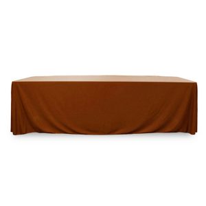 Throw Polyknit Table Cover - Copper - 48 inch x 24 inch