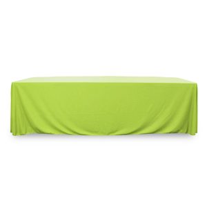 Throw Polyknit Table Cover - Lime Green - 48 inch x 24 inch