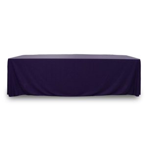 Throw Polyknit Table Cover - Purple - 48 inch x 24 inch