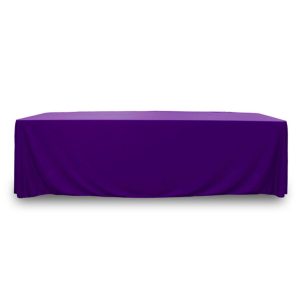 Throw Polyknit Table Cover - Royal Purple - 48 inch x 24 inch