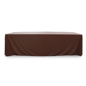 Throw Polypoplin Table Cover - Chocolate - 72 inch x 30 inch