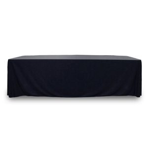 Throw Polypoplin Table Cover - Dark Blue - 72 inch x 30 inch