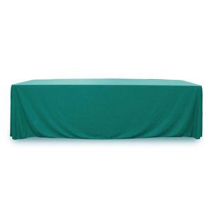 Throw Polypoplin Table Cover - Dark Teal - 72 inch x 30 inch