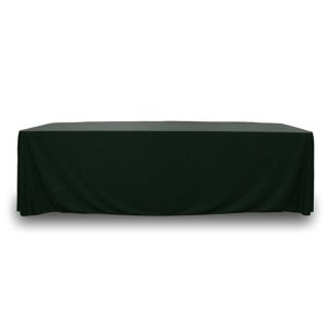 Throw Polypoplin Table Cover - Forest Green - 72 inch x 30 inch