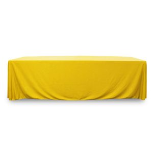 Throw Polypoplin Table Cover - Gold - 72 inch x 30 inch