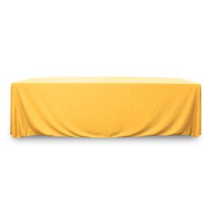 Throw Polypoplin Table Cover - Harvest Gold - 72 inch x 30 inch