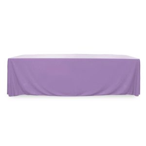 Throw Polypoplin Table Cover - Lavender - 72 inch x 30 inch