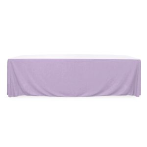 Throw Polypoplin Table Cover - Lilac - 72 inch x 30 inch