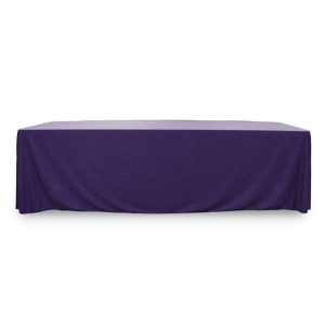 Throw Polypoplin Table Cover - Purple - 72 inch x 30 inch