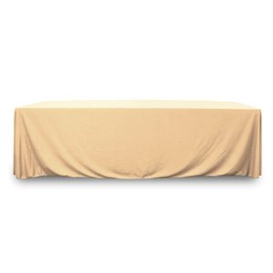 Throw Polypoplin Table Cover - Sand - 72 inch x 30 inch