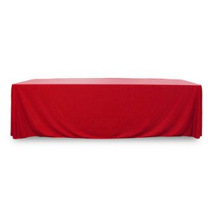 Throw Polypoplin Table Cover - Venetian Red - 72 inch x 30 inch
