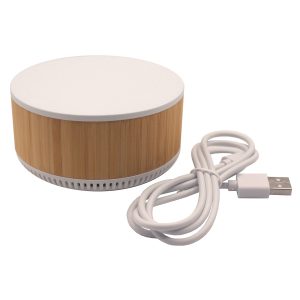 iBlu Phonic 15W Mini Wireless Charger and Bluetooth Speaker - White - One Size