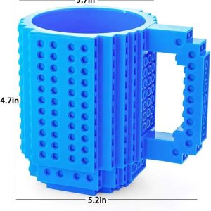 350ML DIY Building Blocks Creative Coffee Mug