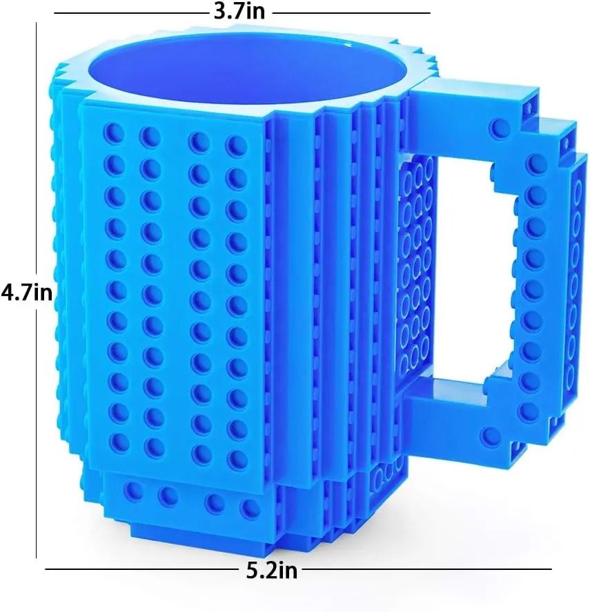 350ML DIY Building Blocks Creative Coffee Mug