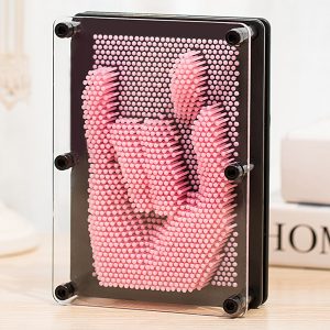 3D Pin Art Toy - Interactive Pin Face Art for Kids