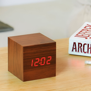 4-In-1 Modern Digital Alarm Clock - LED Digital Alarm Clock, Perfect Gift for Home & Office