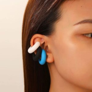 4-Piece C-Shaped Non-Pierced Ear Clip Set