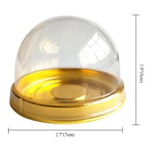 50pcs Plastic Cake Boxes for Party Supplies