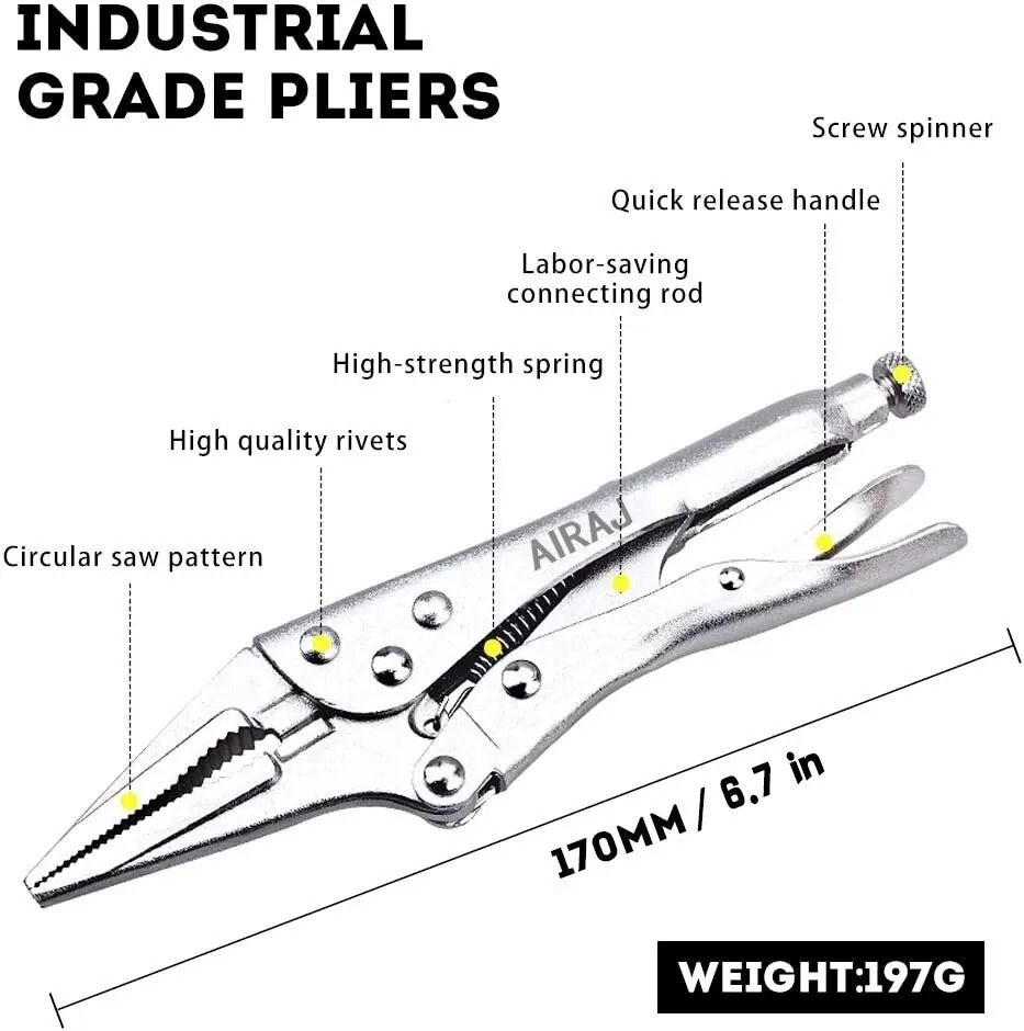 7-Inch Multifunctional Locking Pliers