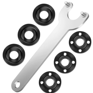 7PCS Angle Grinder Wrench Kit Flange and Lock Nut Removal Tool Set