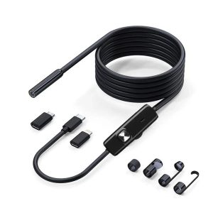 8mm 1080P Endoscope Automotive Borescope Inspection Camera for iPhone Android