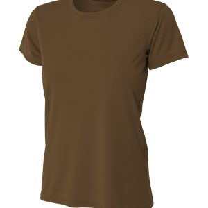 A4 NW3201 Women's Cooling Performance Tee - Brown - 2XL