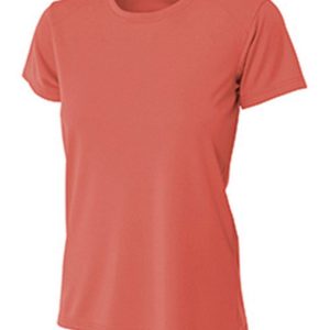 A4 NW3201 Women's Cooling Performance Tee - Coral - 2XL