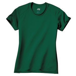 A4 NW3201 Women's Cooling Performance Tee - Forest Green - XS