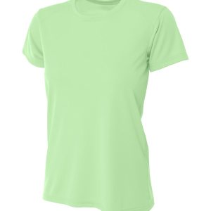 A4 NW3201 Women's Cooling Performance Tee - LIGHT LIME - 2XL
