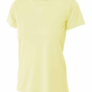 A4 NW3201 Women's Cooling Performance Tee - Light Yellow - S
