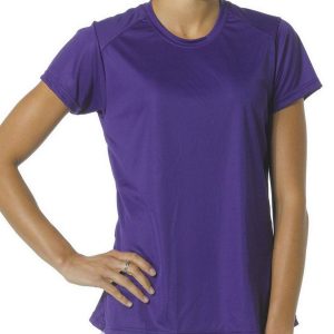 A4 NW3201 Women's Cooling Performance Tee - Purple - S