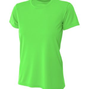 A4 NW3201 Women's Cooling Performance Tee - SAFETY GREEN - M