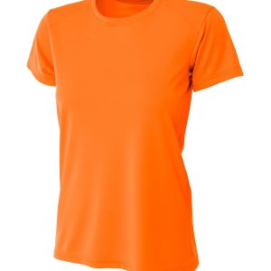 A4 NW3201 Women's Cooling Performance Tee - Safety Orange - 2XL
